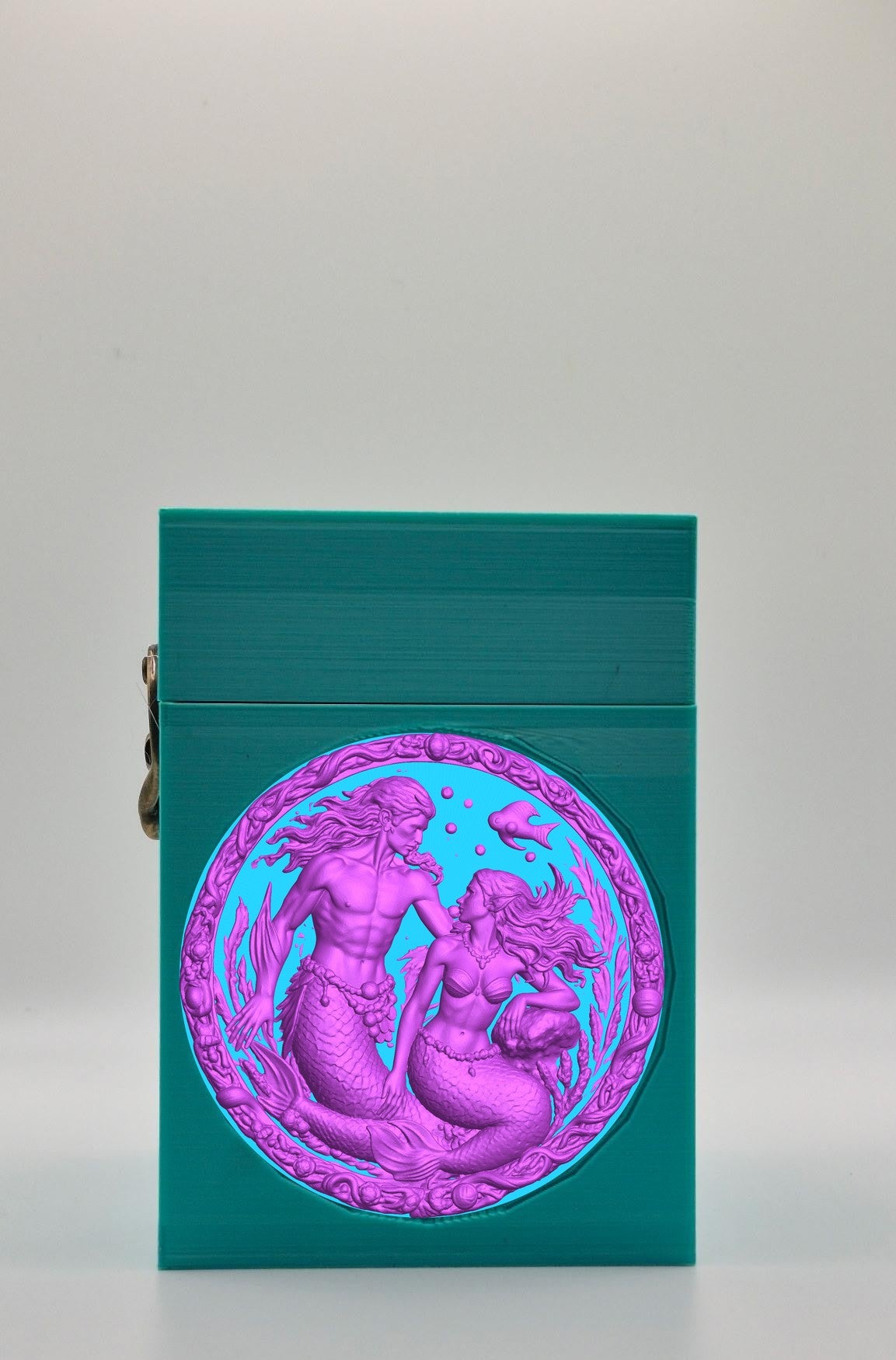 Merfolk Card Box — Green