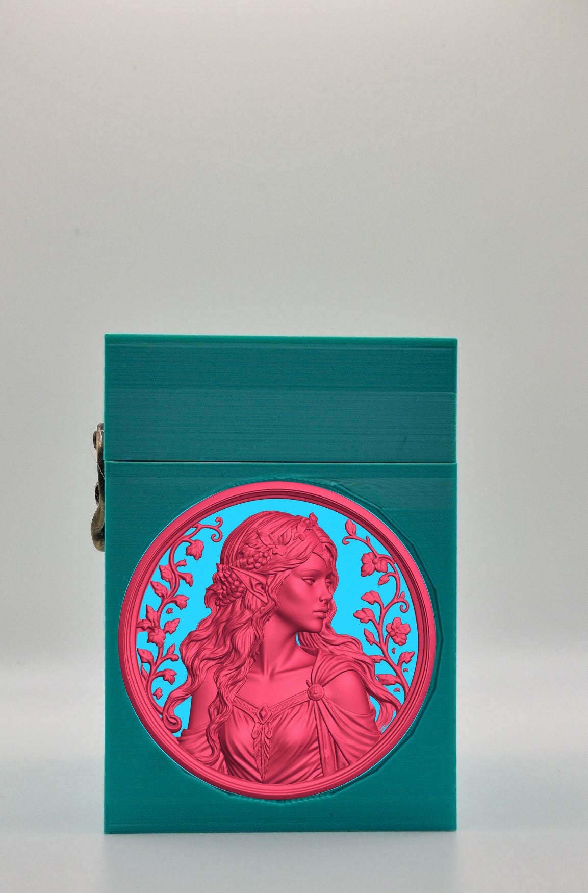 Elf Maiden Card Box — Green