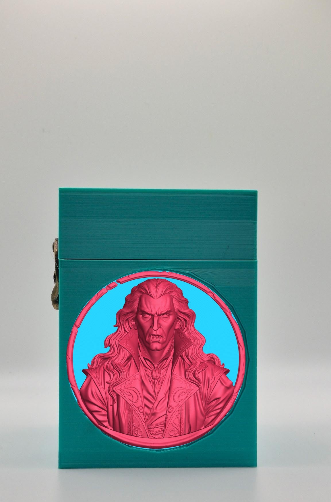 Gothic Vampire Card Box — Green