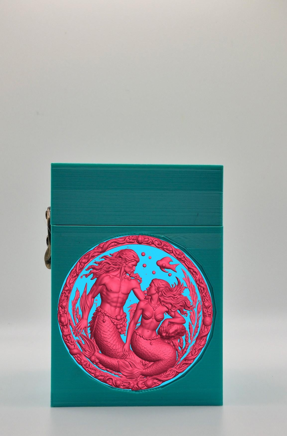 Merfolk Card Box — Green