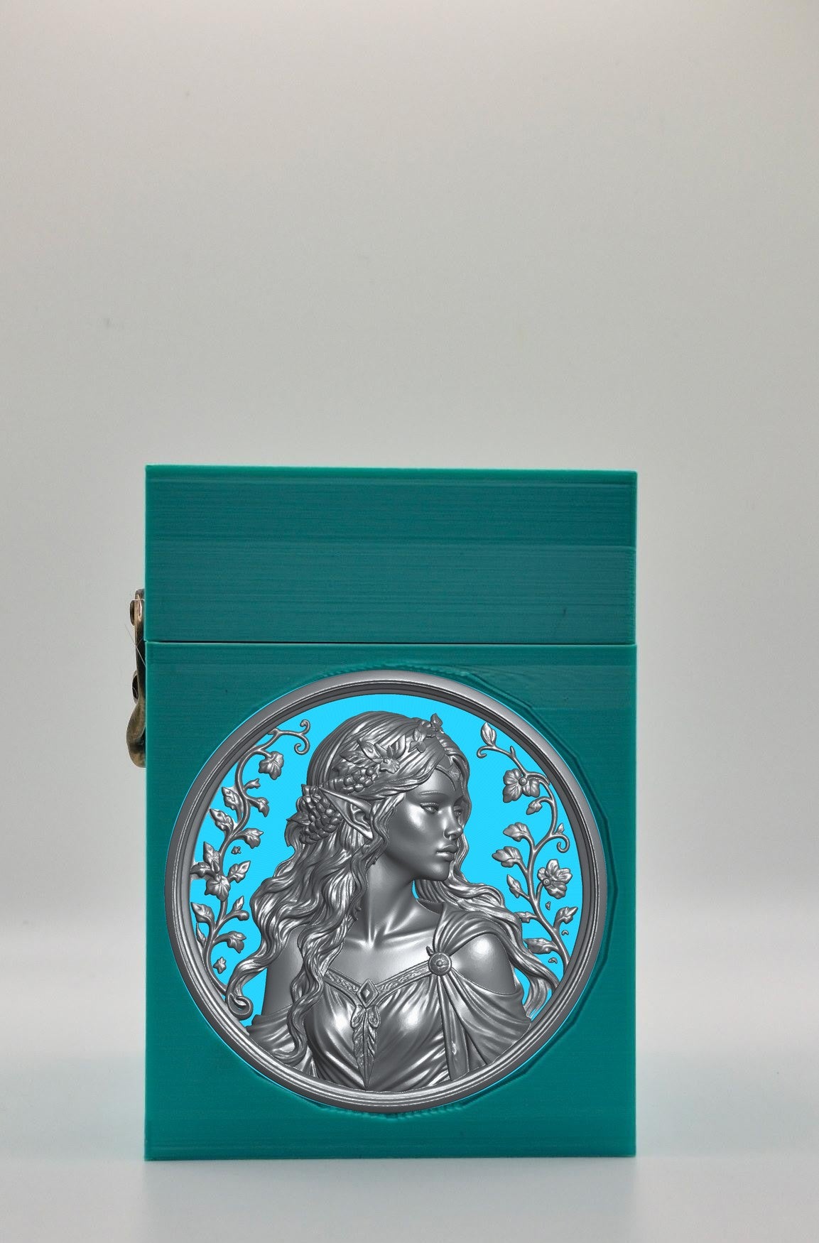 Elf Maiden Card Box — Green