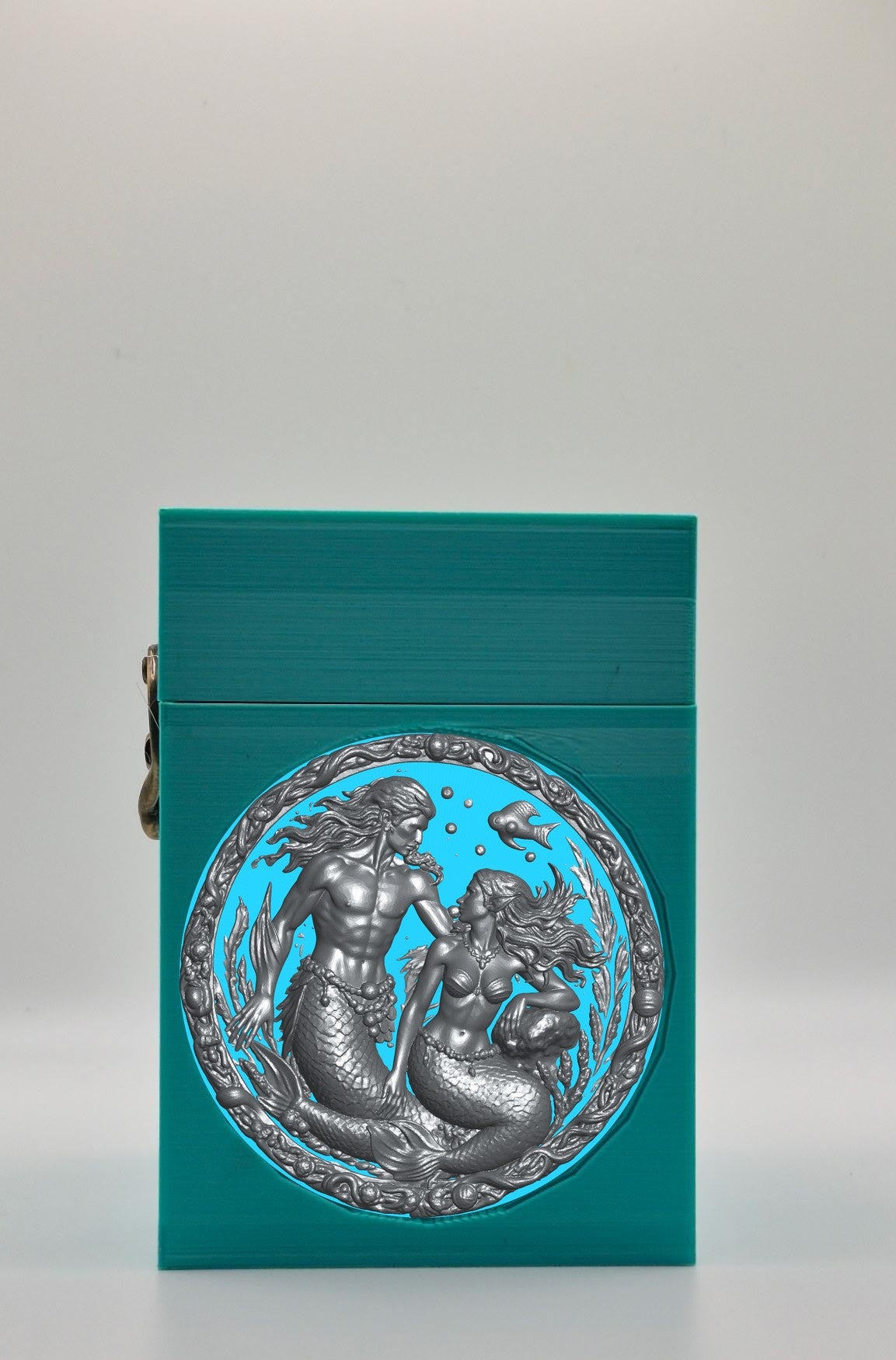 Merfolk Card Box — Green