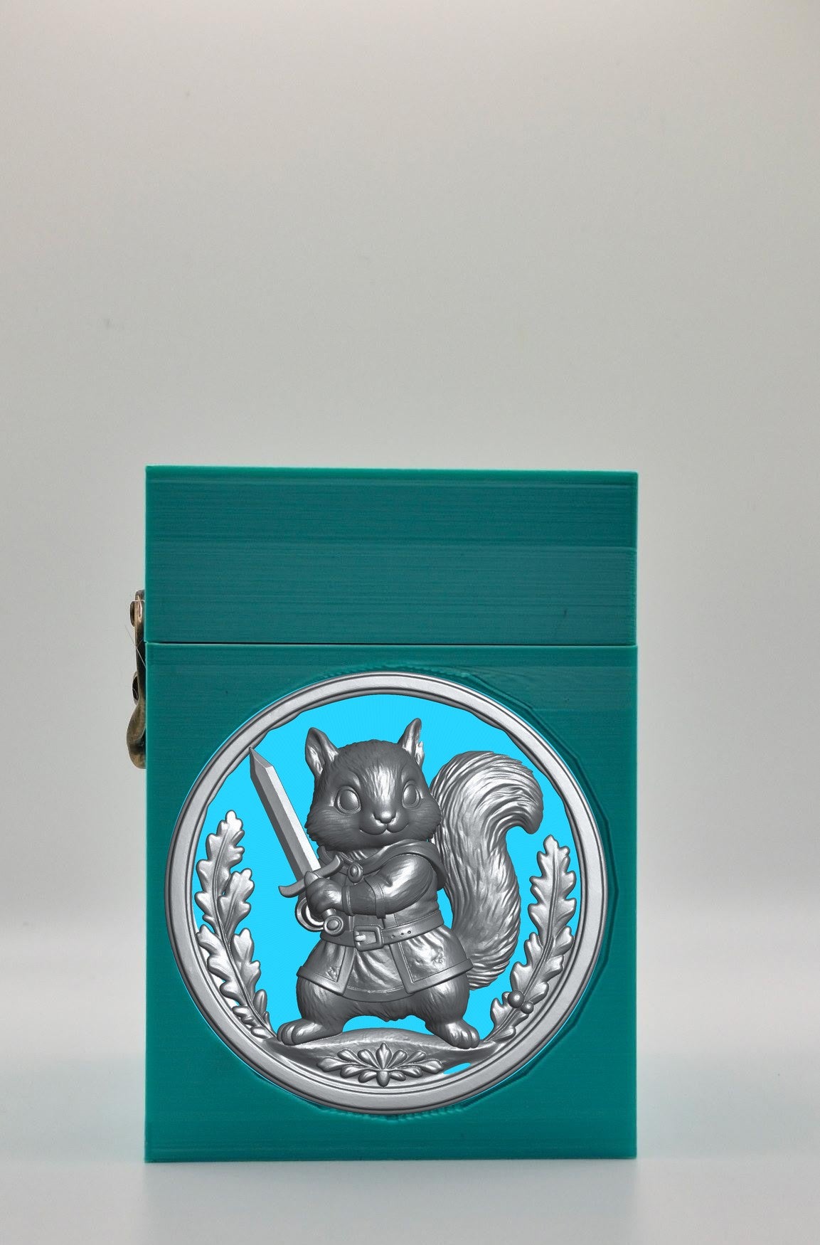 Squirrel Card Box — Green