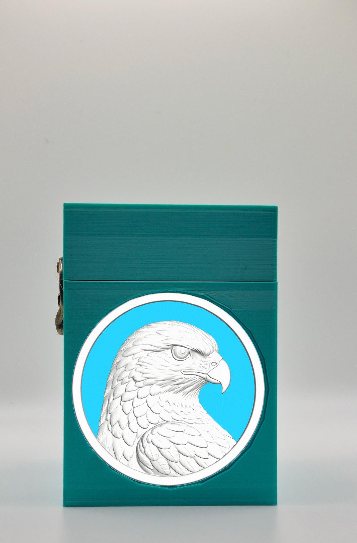 Eagle Card Box — Green