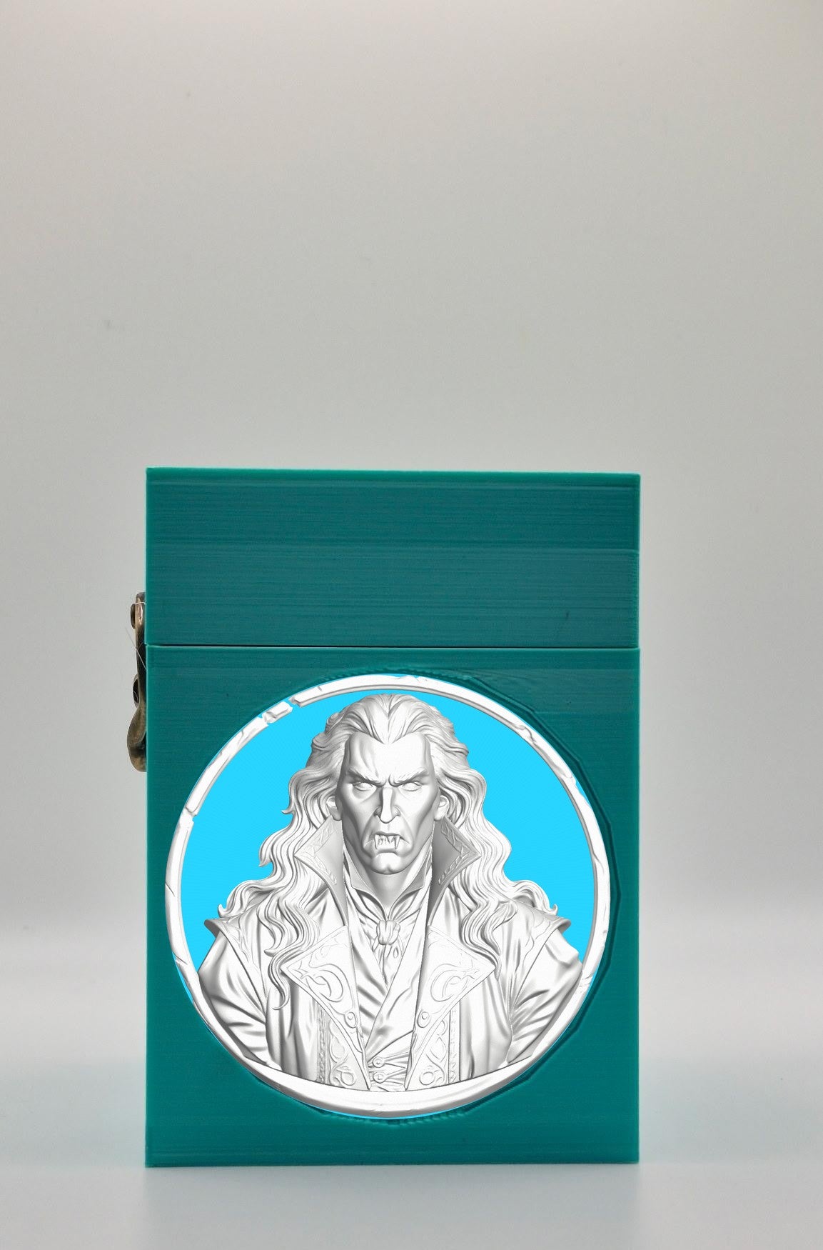 Gothic Vampire Card Box — Green