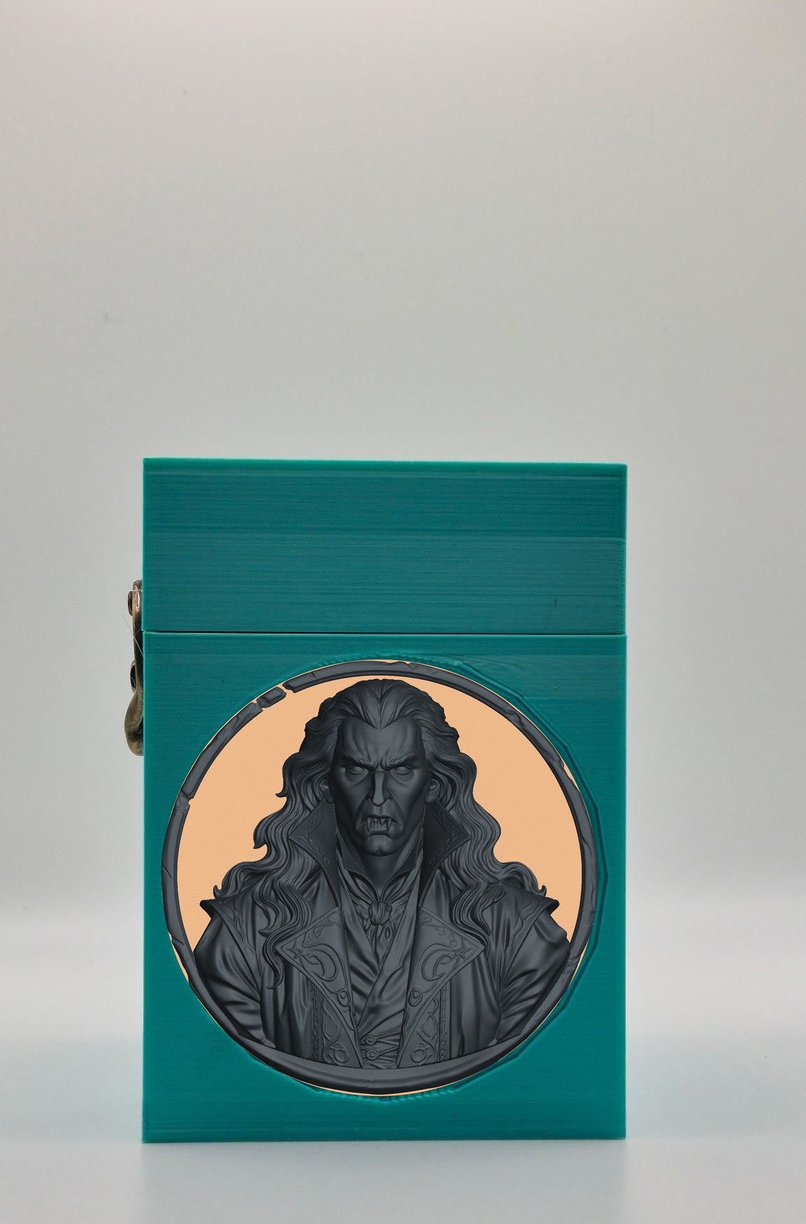 Gothic Vampire Card Box — Green