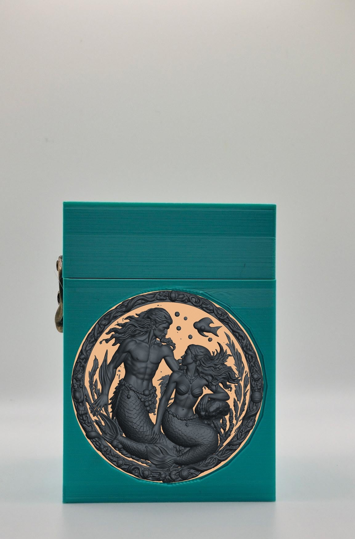 Merfolk Card Box — Green