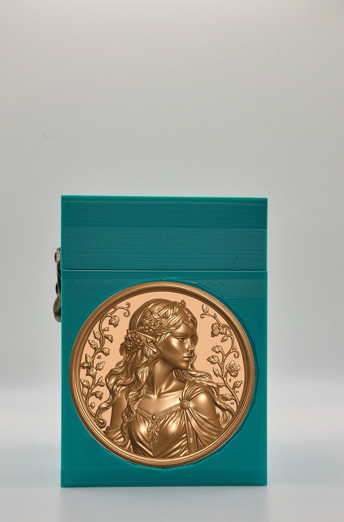 Elf Maiden Card Box — Green