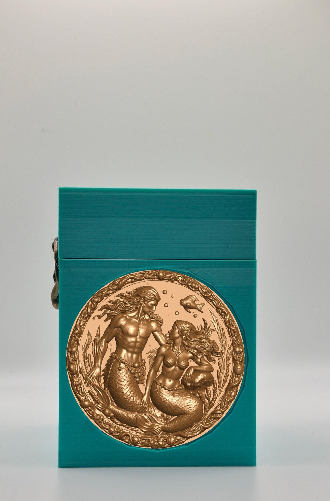 Merfolk Card Box — Green