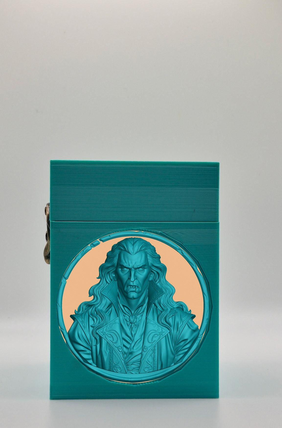Gothic Vampire Card Box — Green