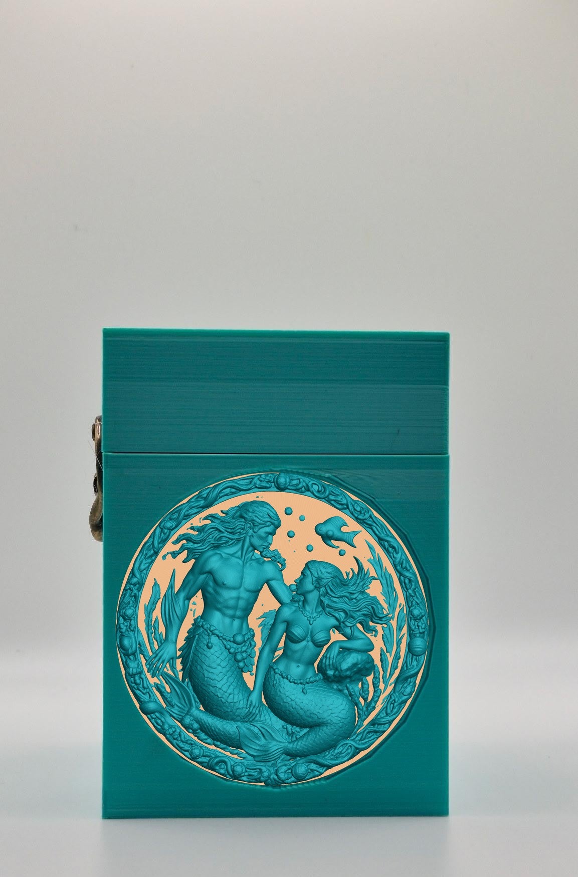 Merfolk Card Box — Green