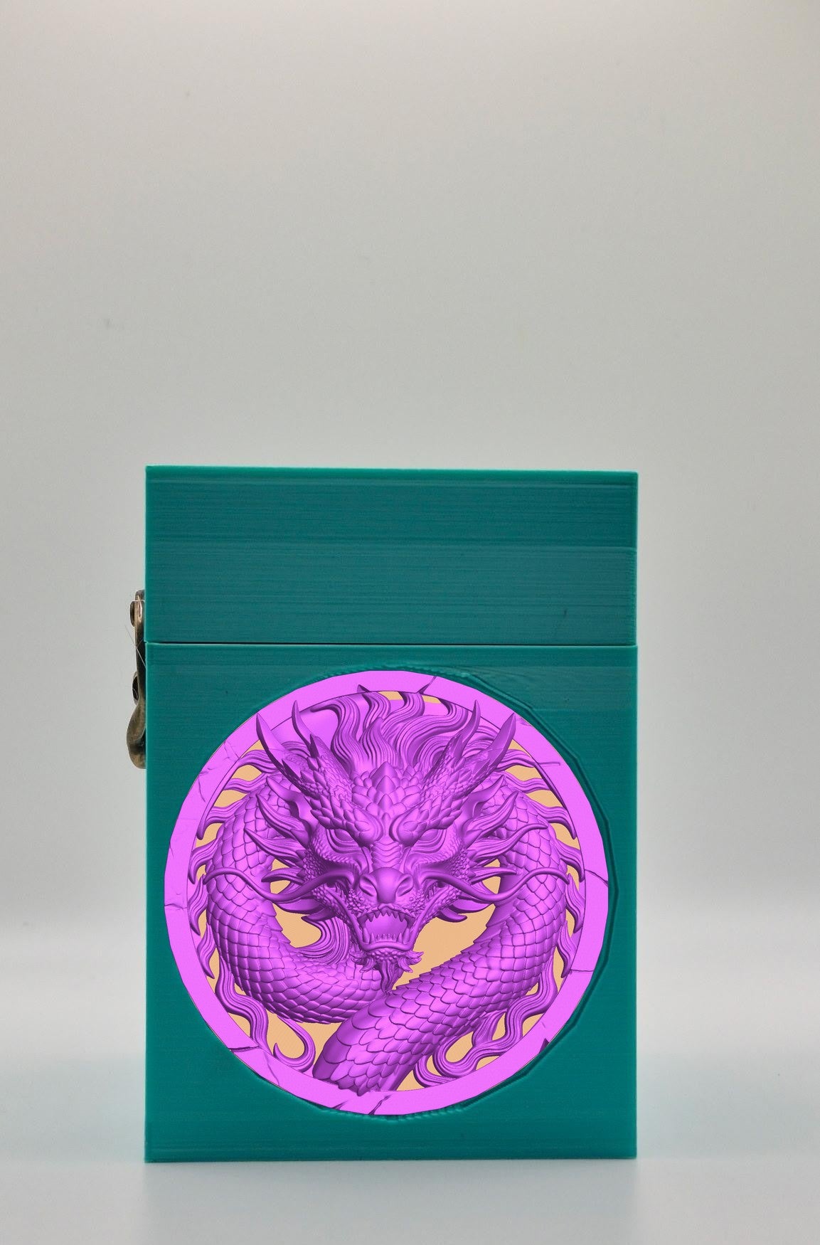 Dragon Card Box — Green