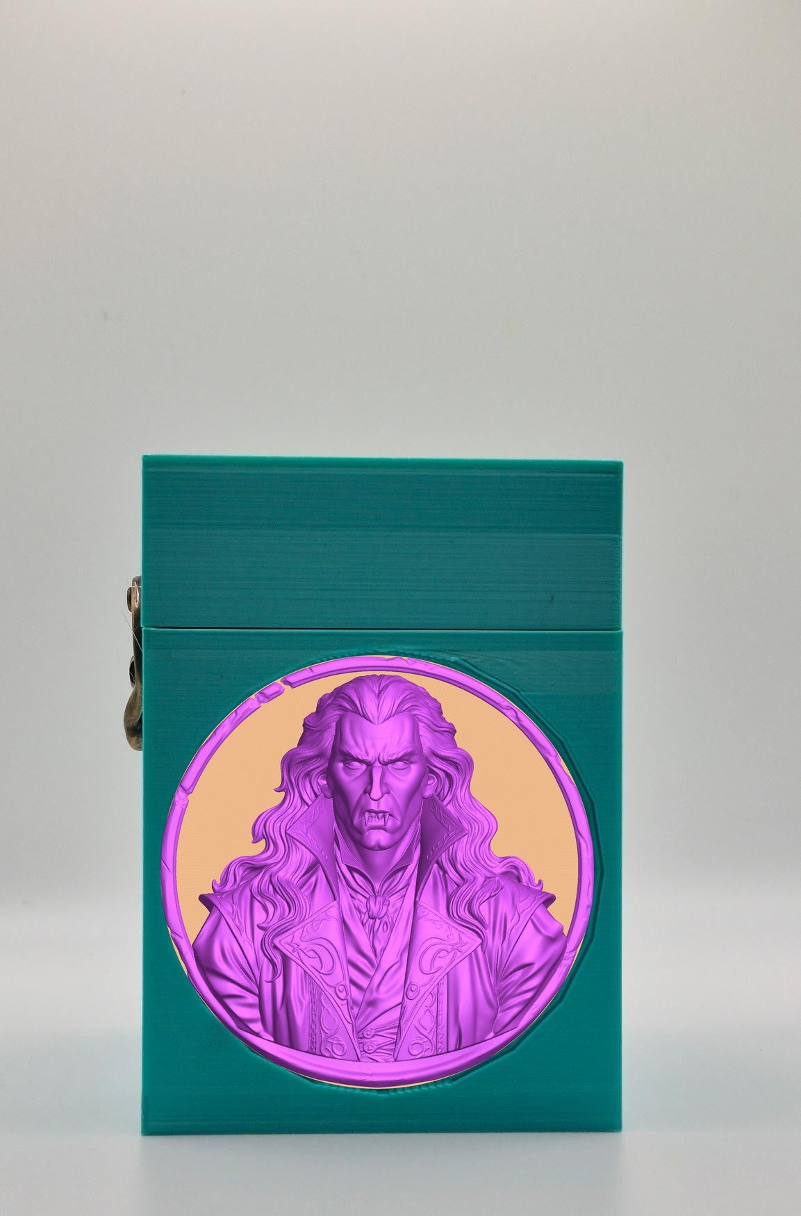 Gothic Vampire Card Box — Green