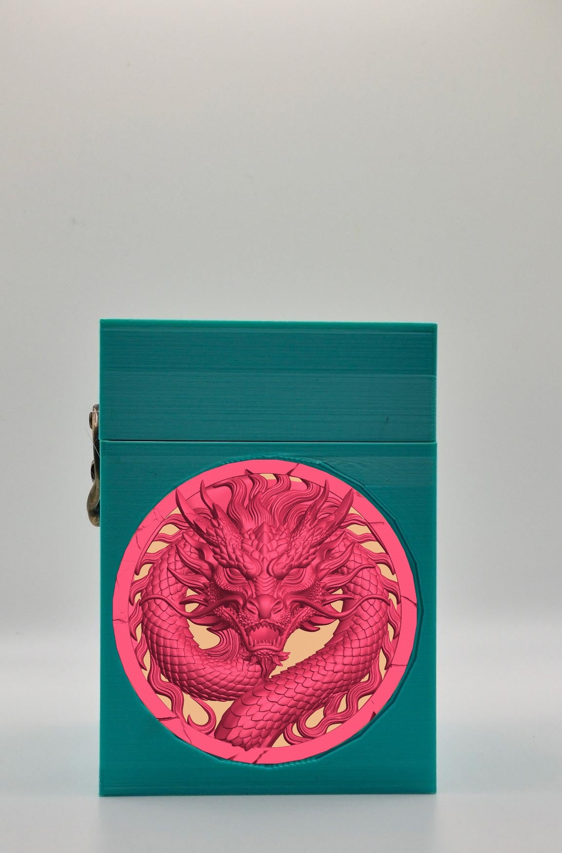 Dragon Card Box — Green