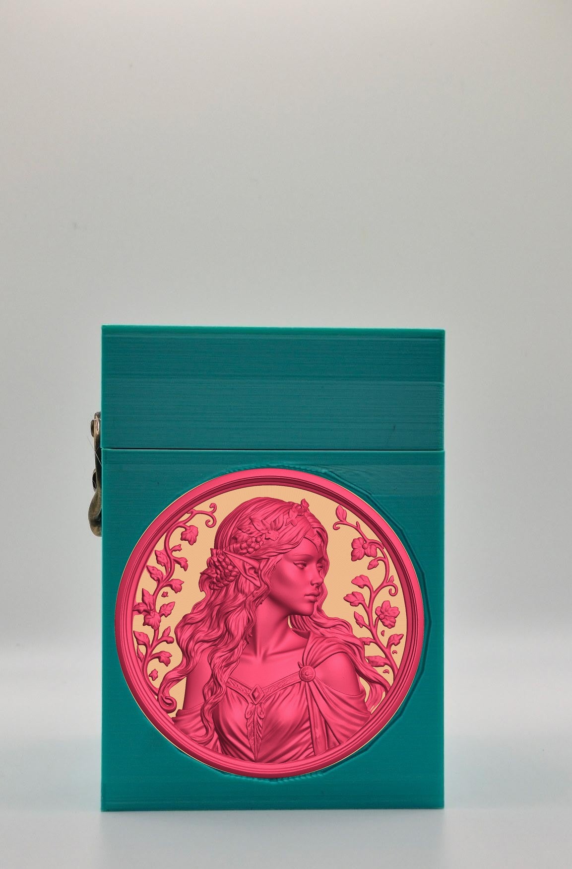 Elf Maiden Card Box — Green