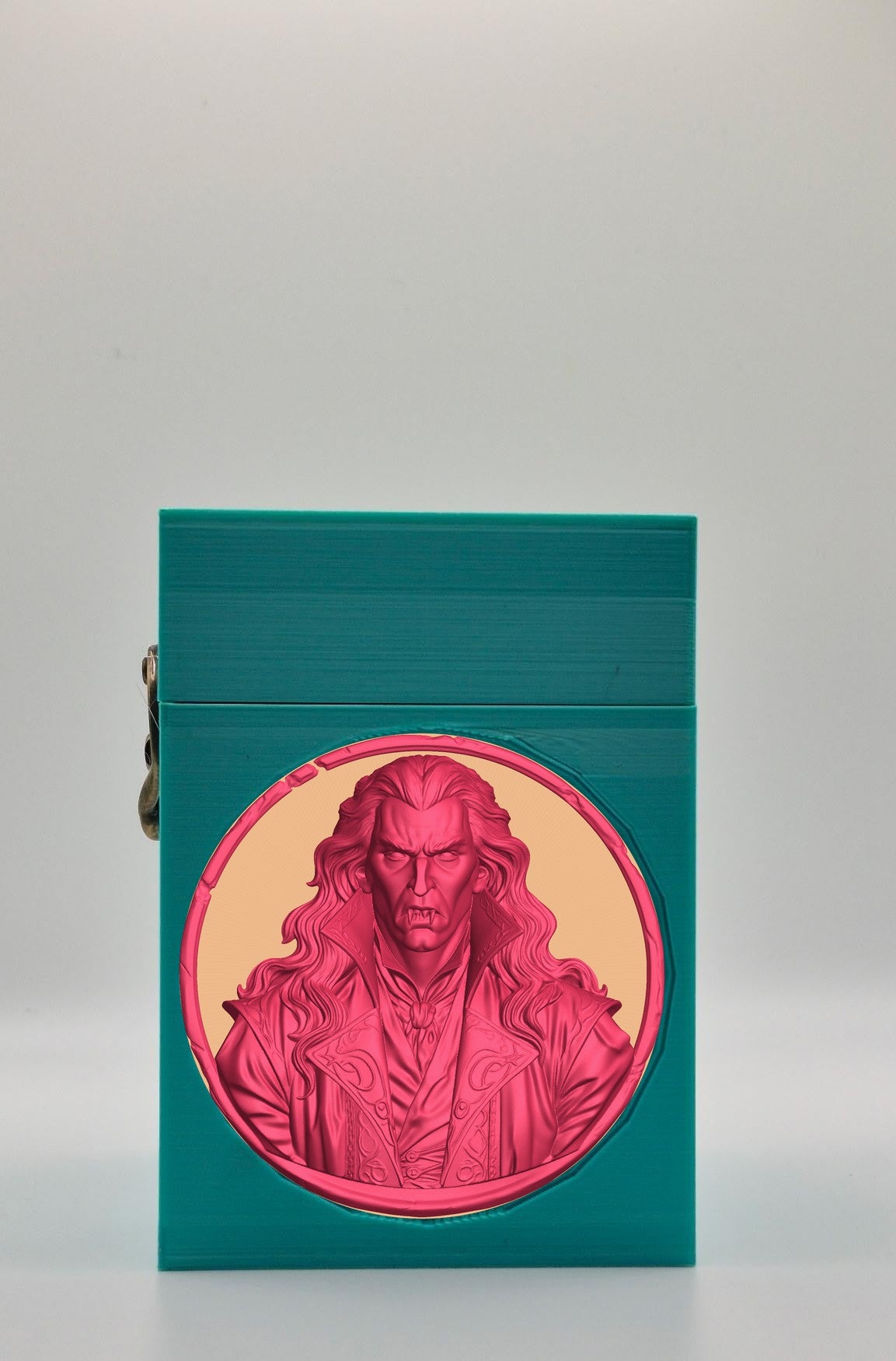 Gothic Vampire Card Box — Green