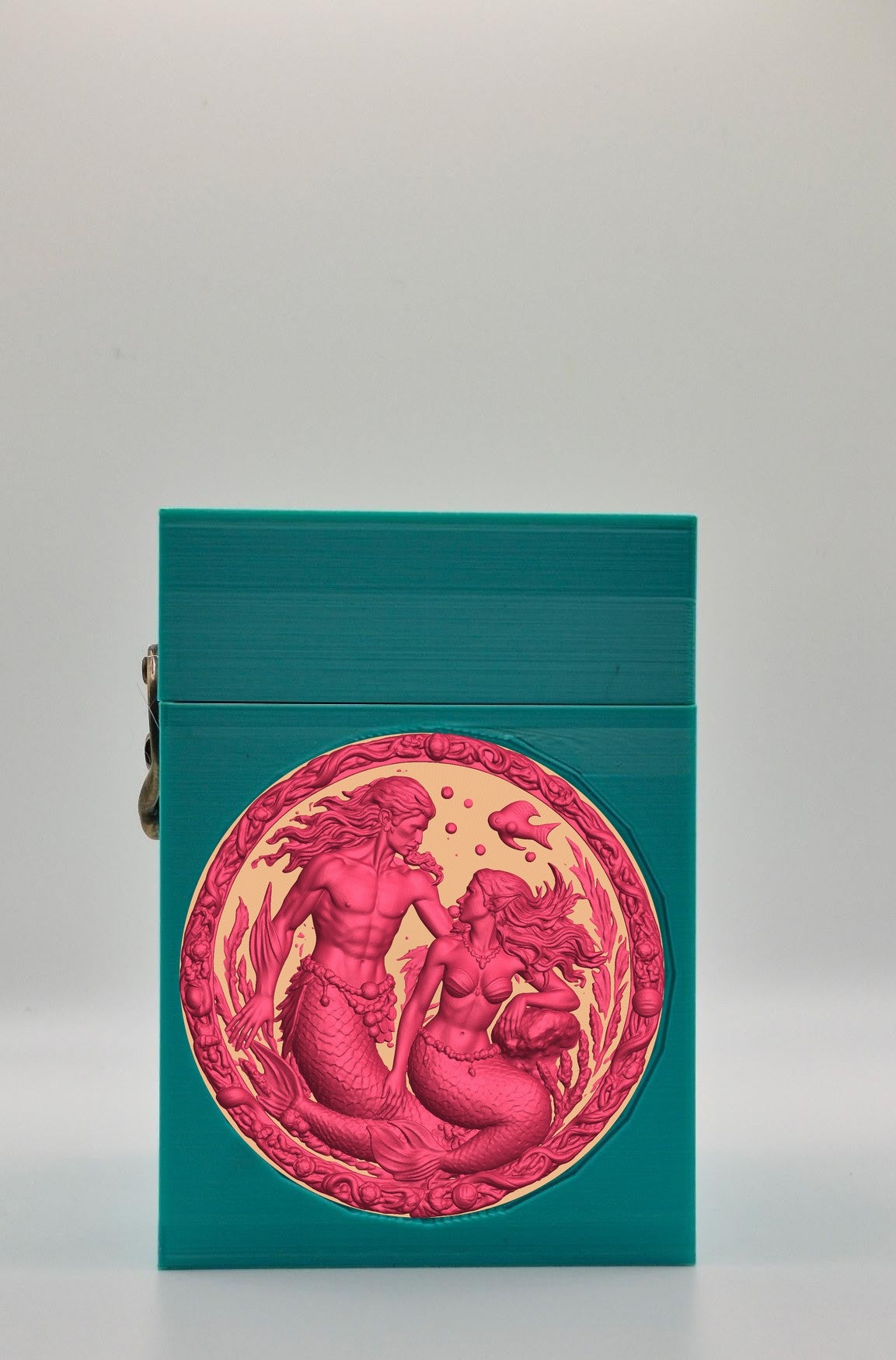 Merfolk Card Box — Green