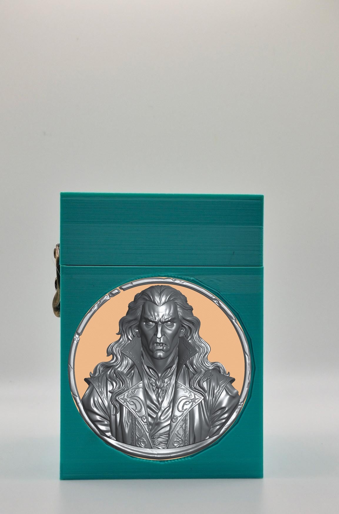 Gothic Vampire Card Box — Green