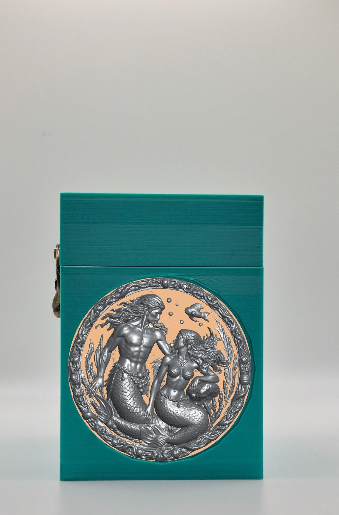 Merfolk Card Box — Green