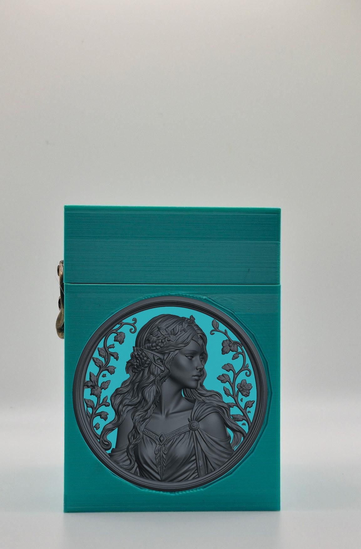 Elf Maiden Card Box — Green