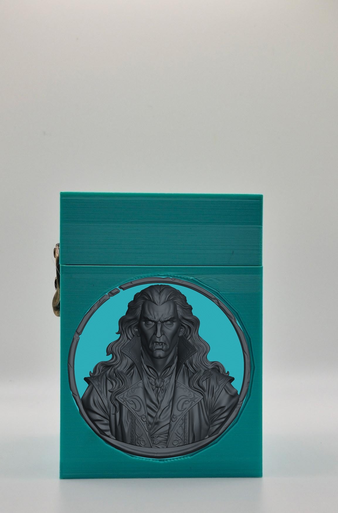 Gothic Vampire Card Box — Green