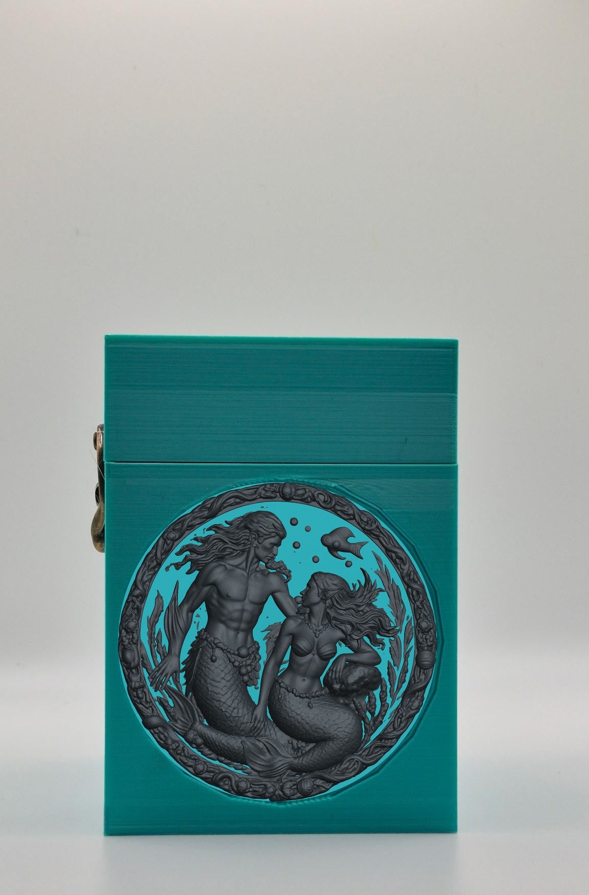 Merfolk Card Box — Green