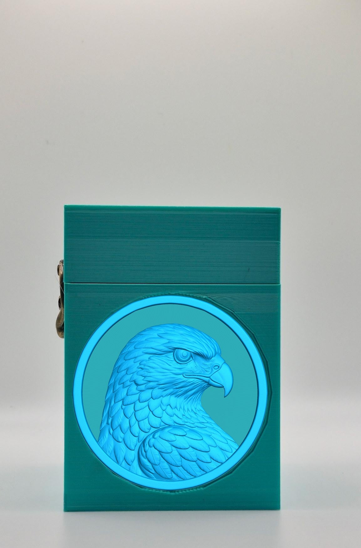 Eagle Card Box — Green