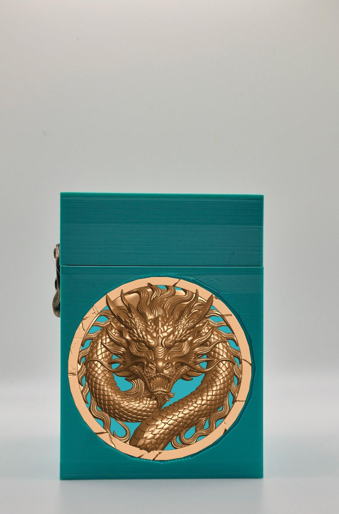 Dragon Card Box — Green