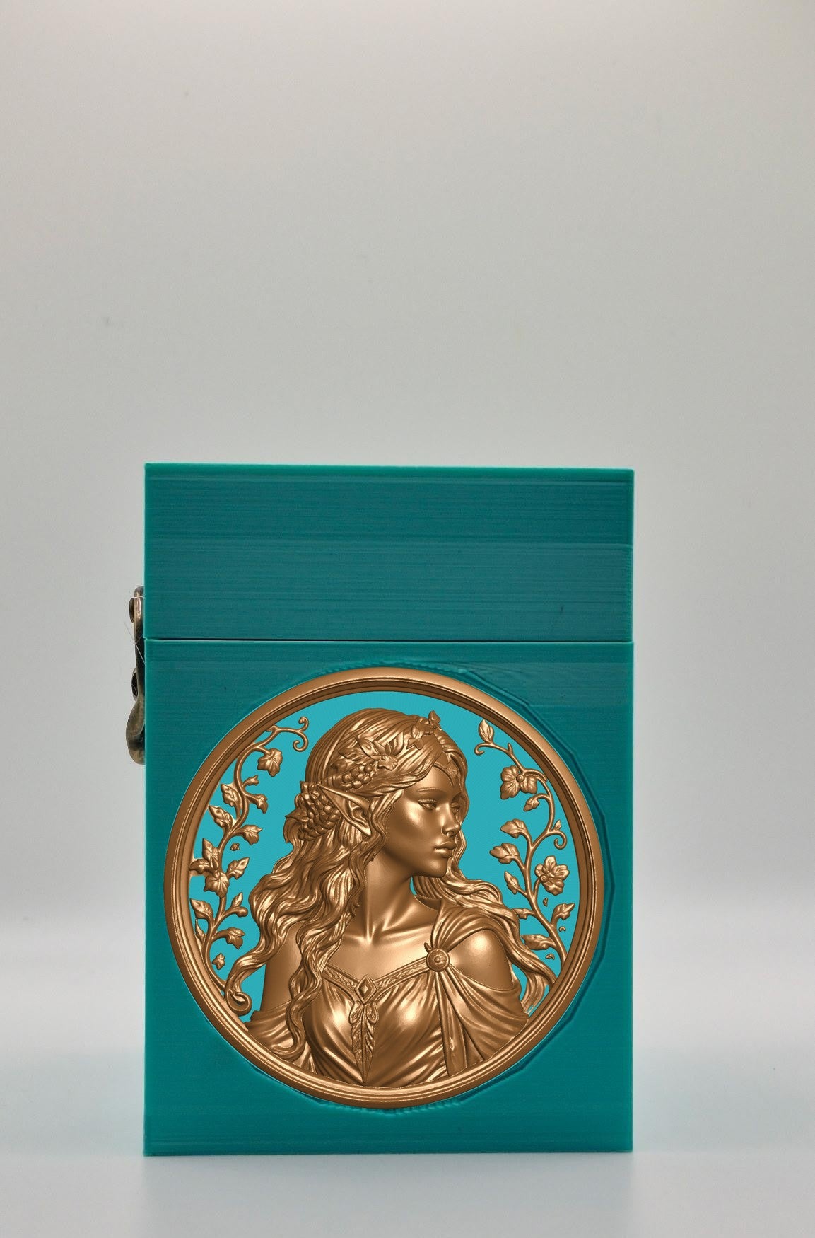 Elf Maiden Card Box — Green