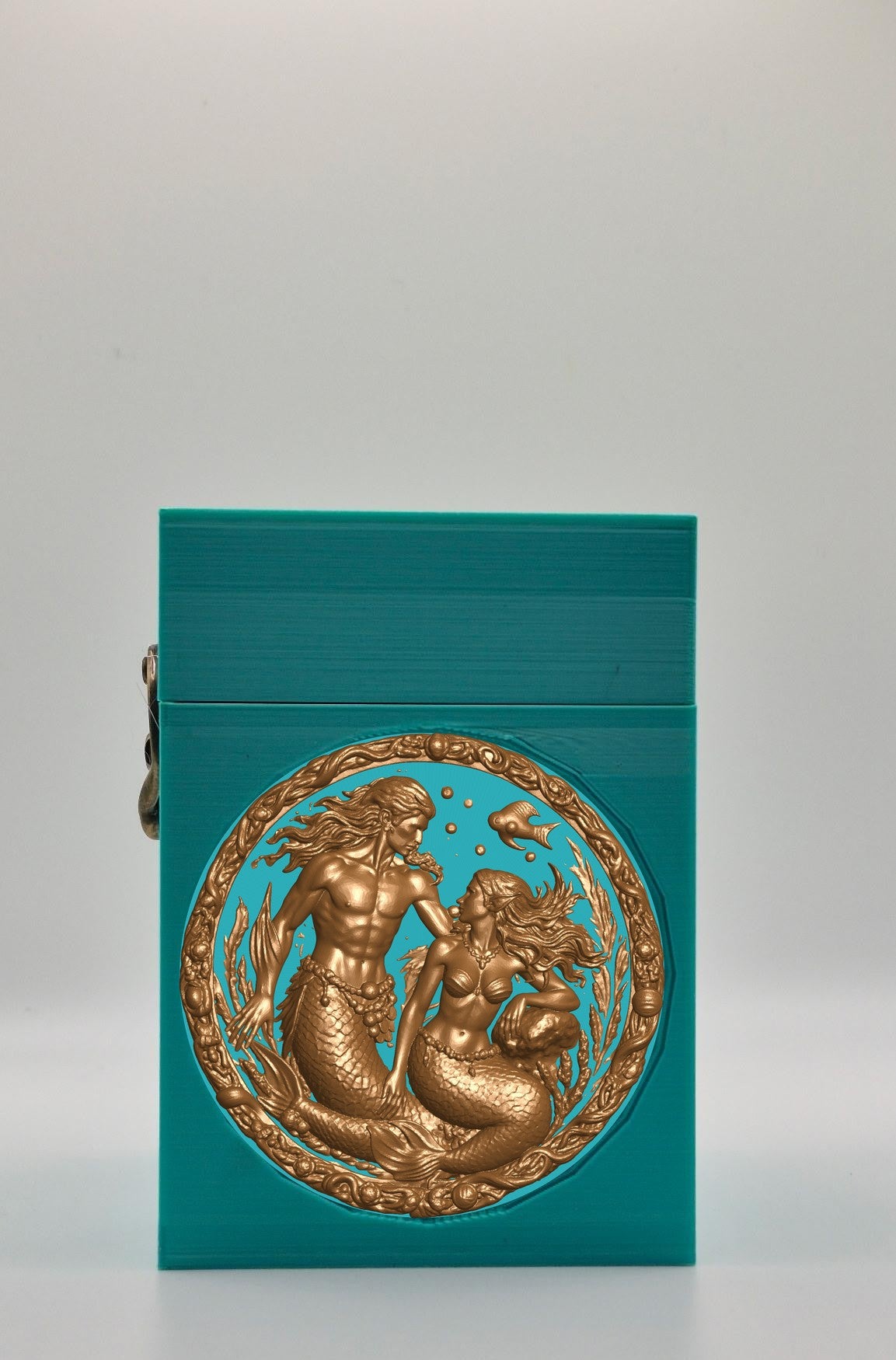 Merfolk Card Box — Green