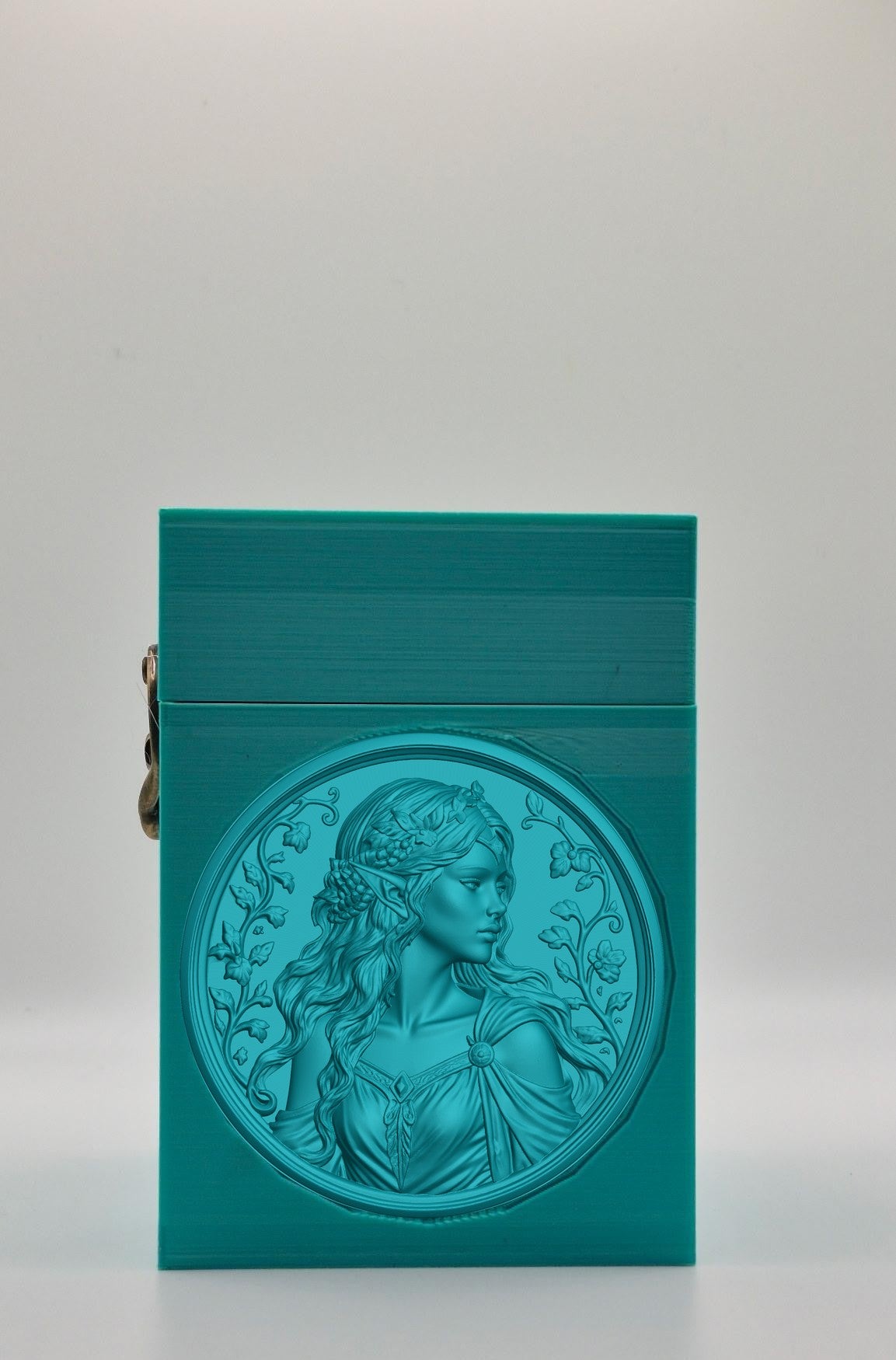 Elf Maiden Card Box — Green