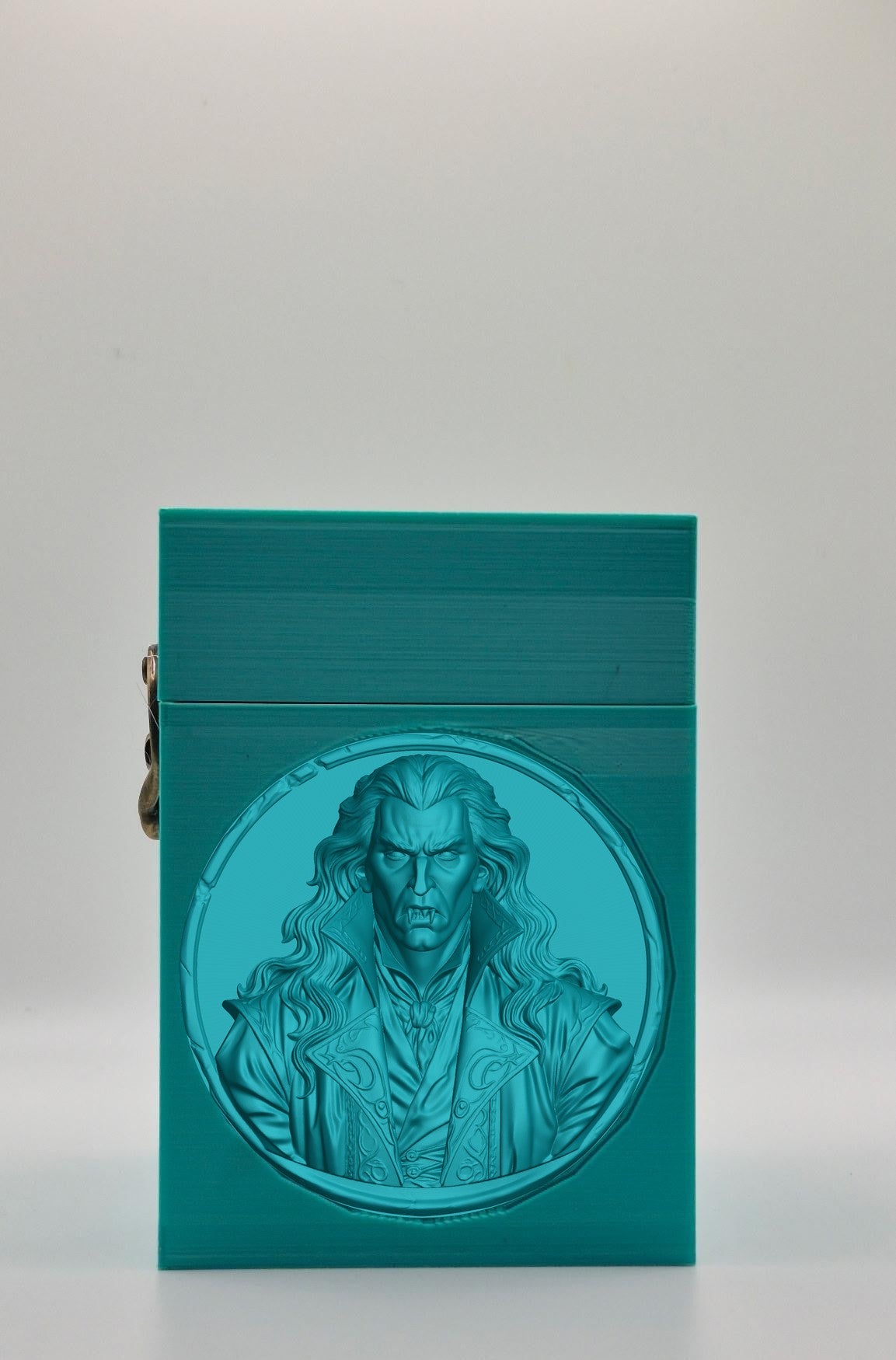 Gothic Vampire Card Box — Green