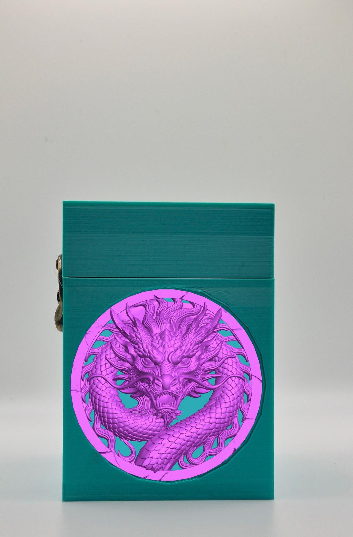 Dragon Card Box — Green