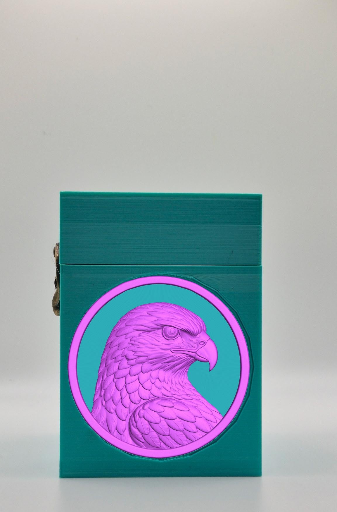Eagle Card Box — Green