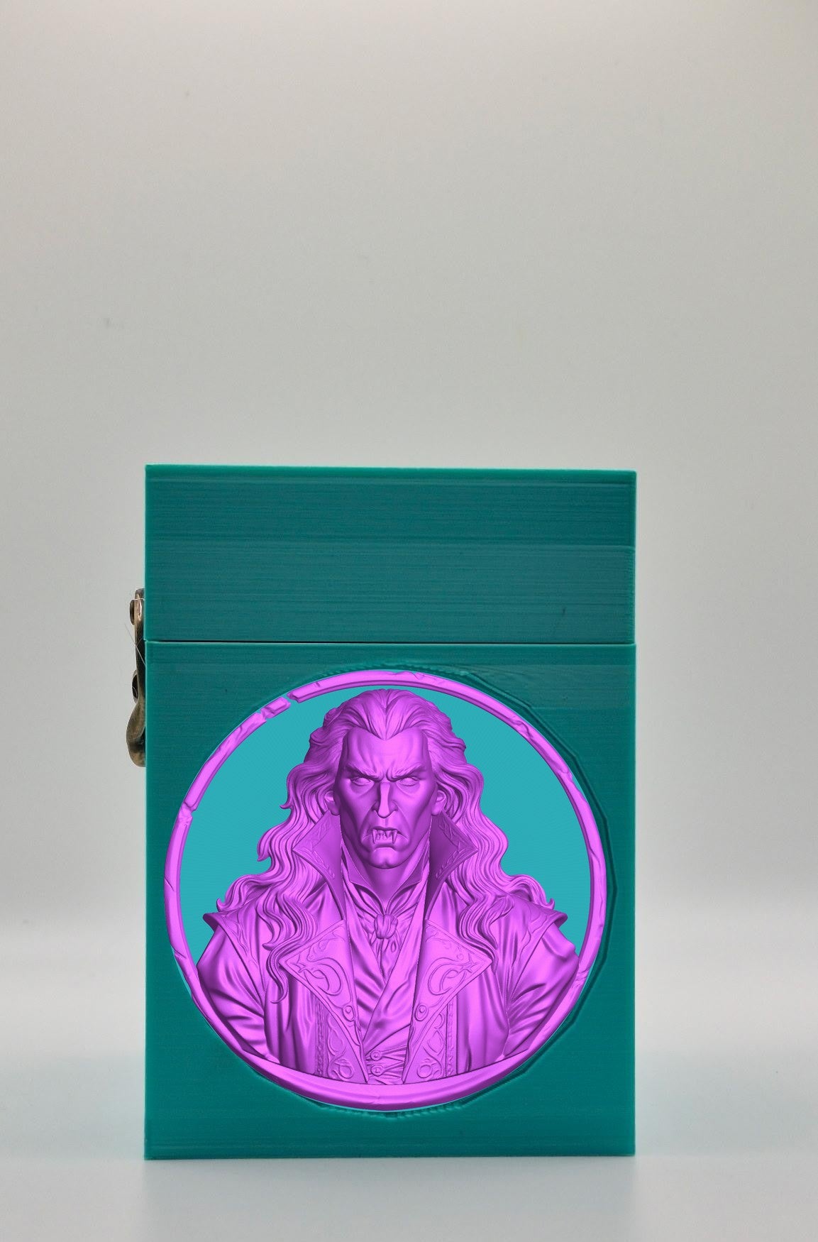 Gothic Vampire Card Box — Green