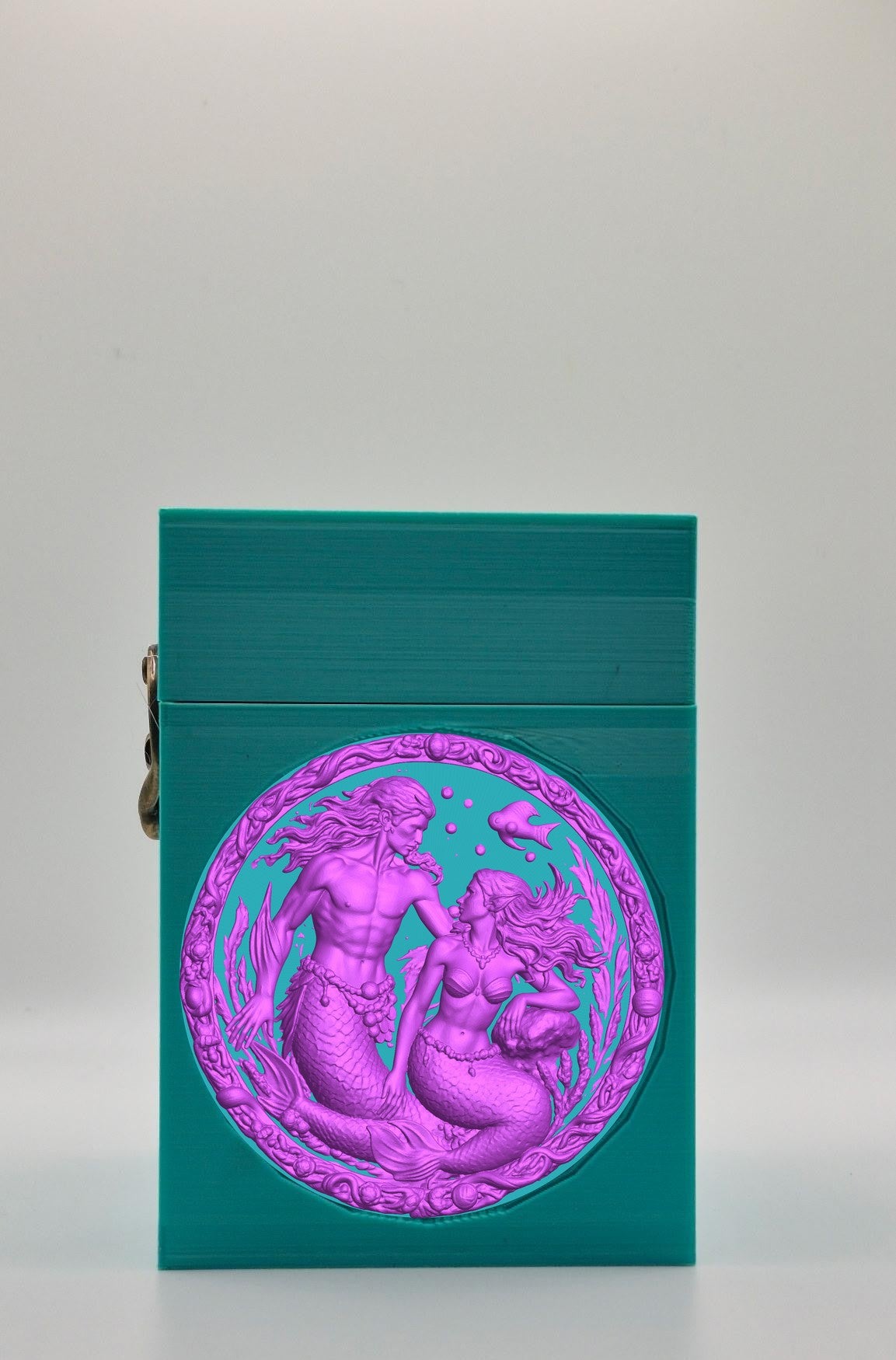 Merfolk Card Box — Green