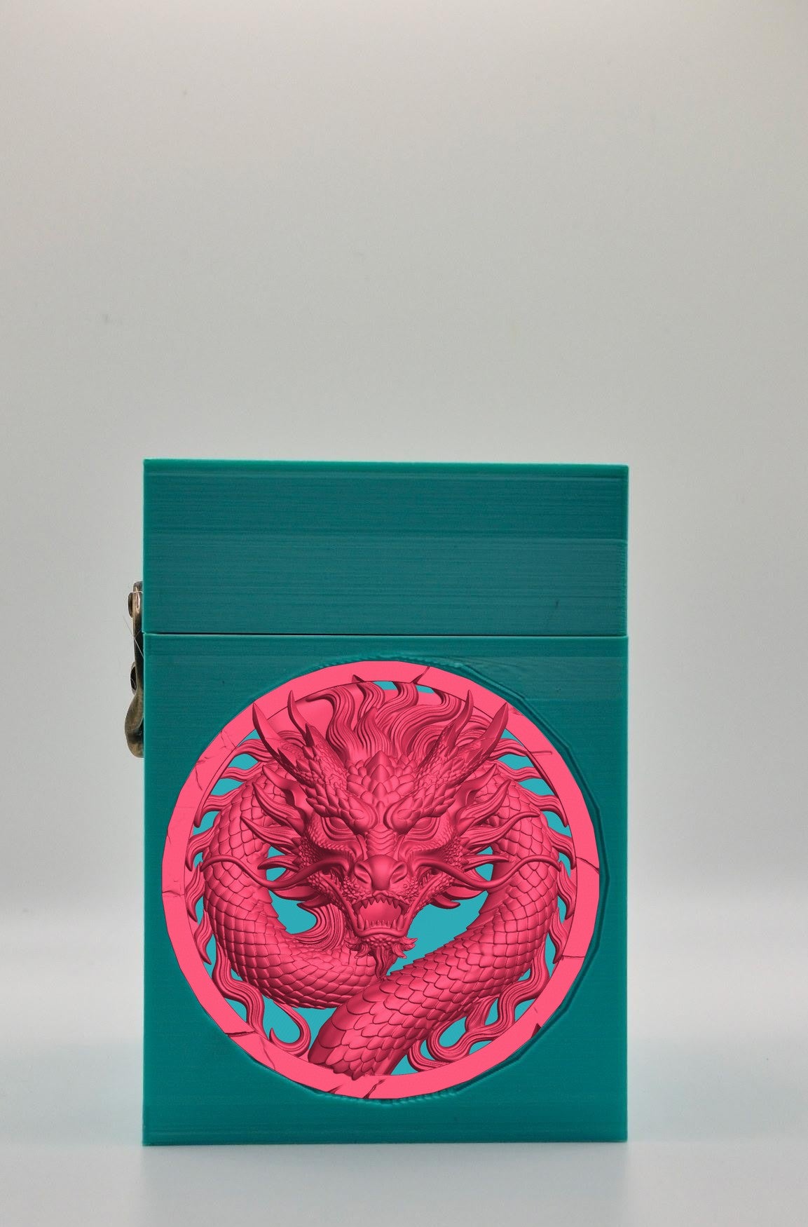 Dragon Card Box — Green
