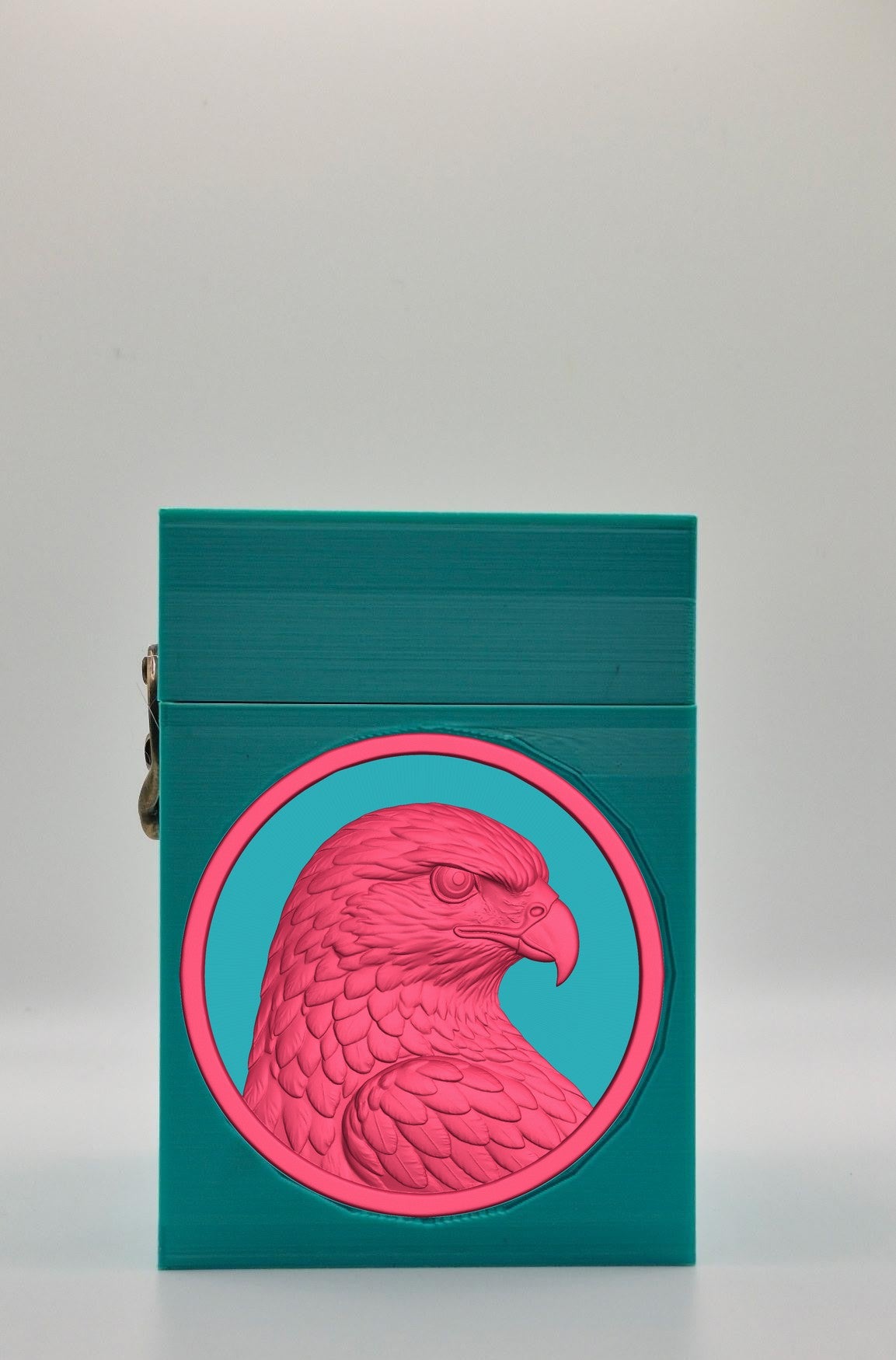 Eagle Card Box — Green