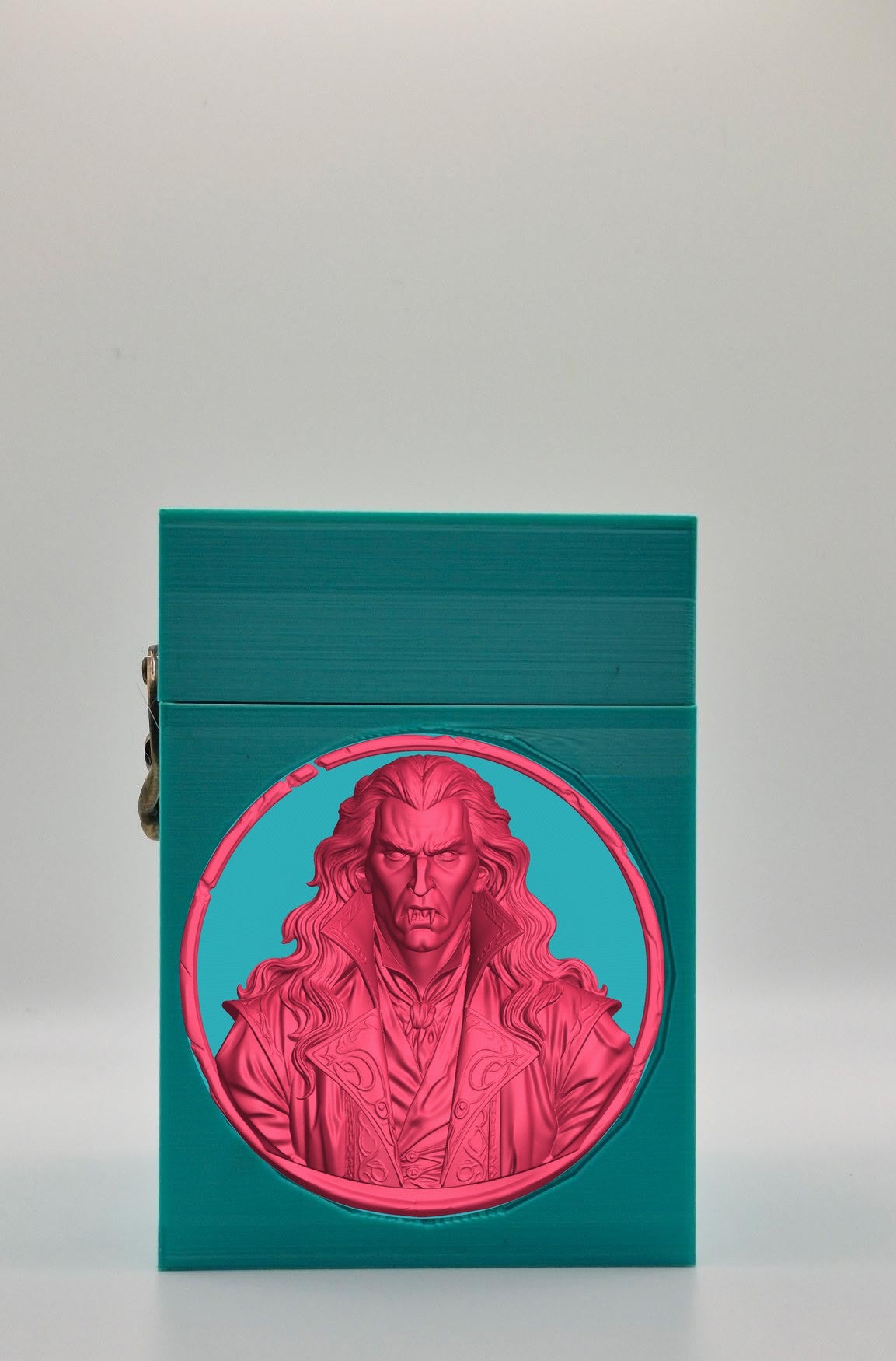 Gothic Vampire Card Box — Green