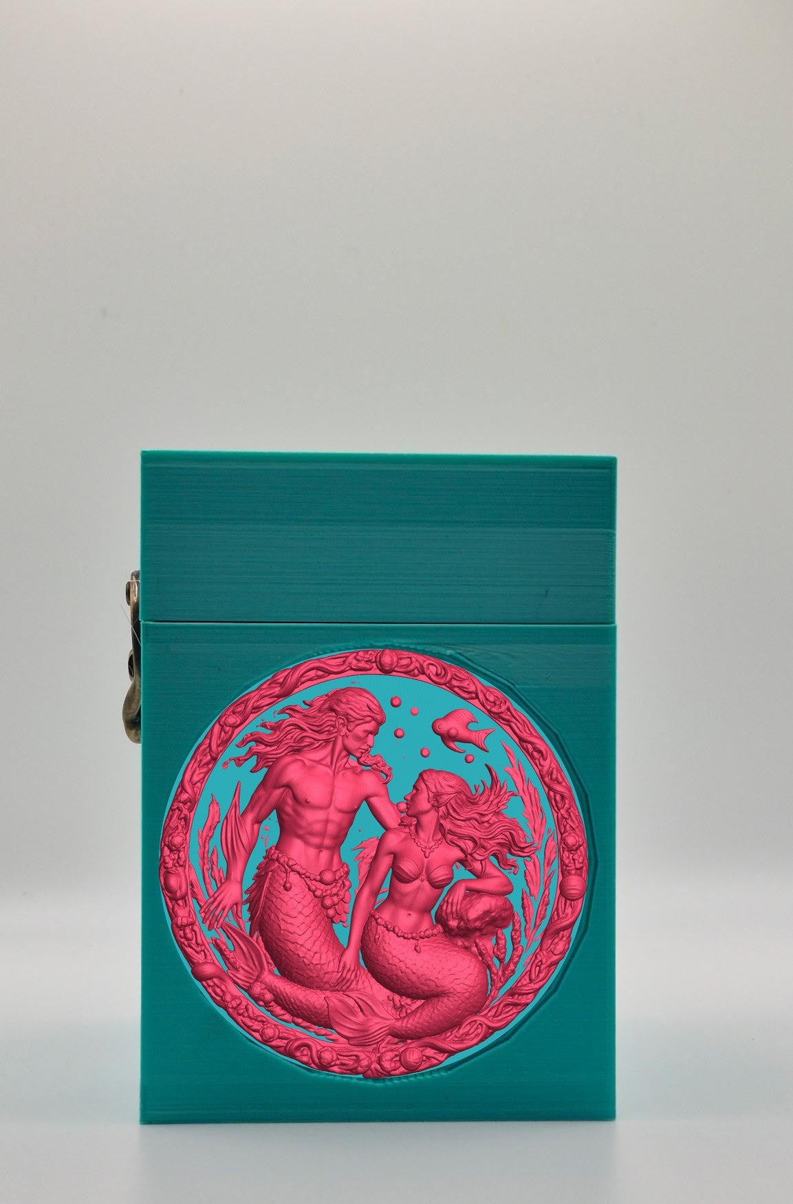 Merfolk Card Box — Green