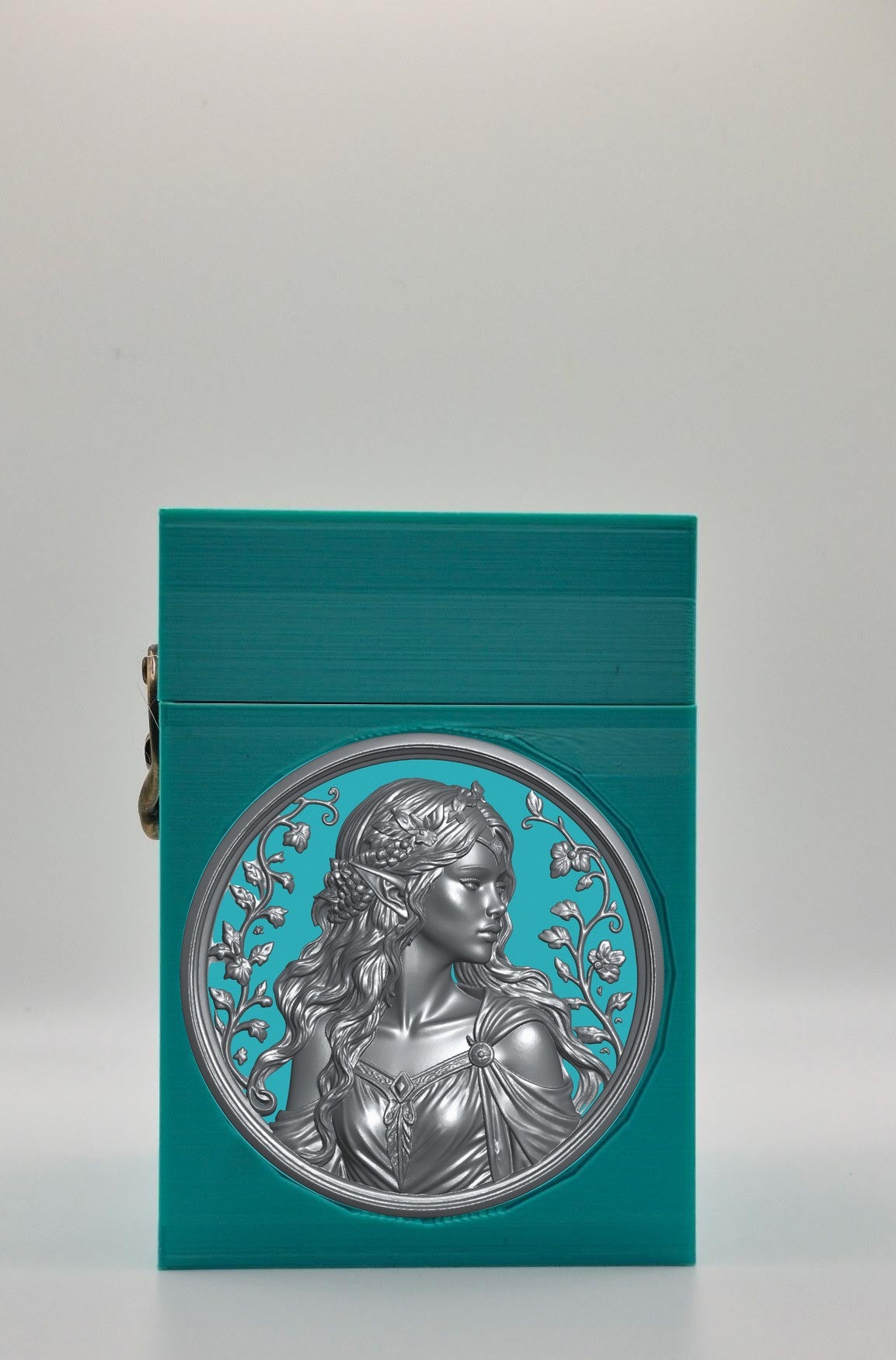 Elf Maiden Card Box — Green