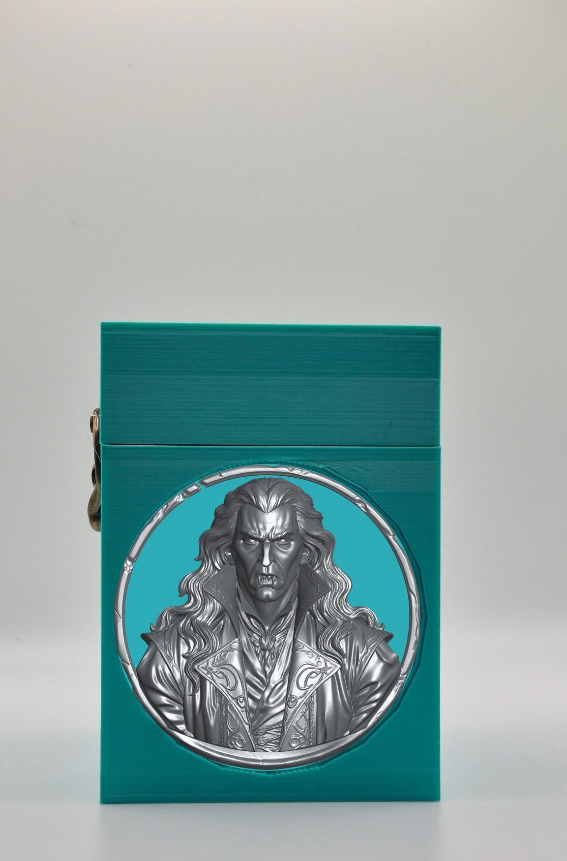 Gothic Vampire Card Box — Green
