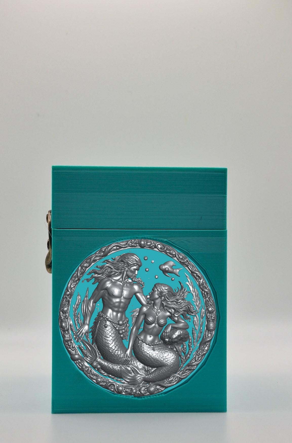 Merfolk Card Box — Green