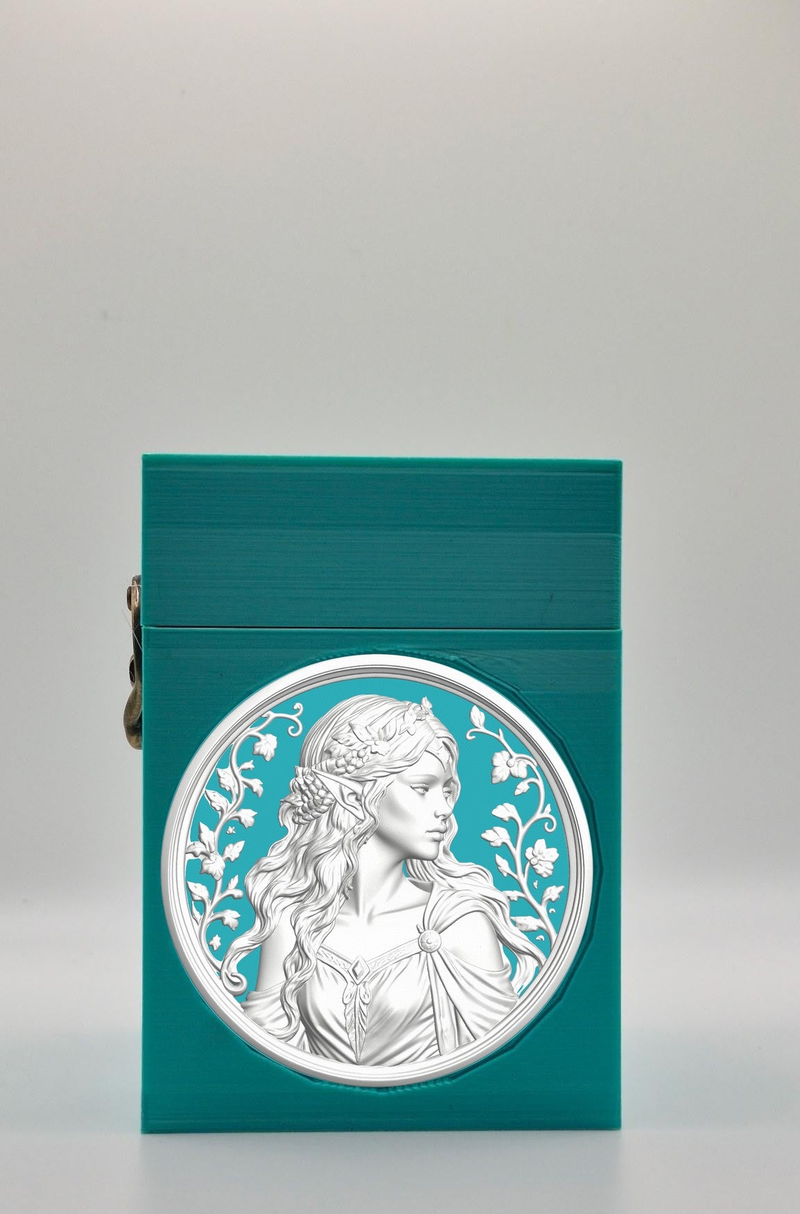 Elf Maiden Card Box — Green