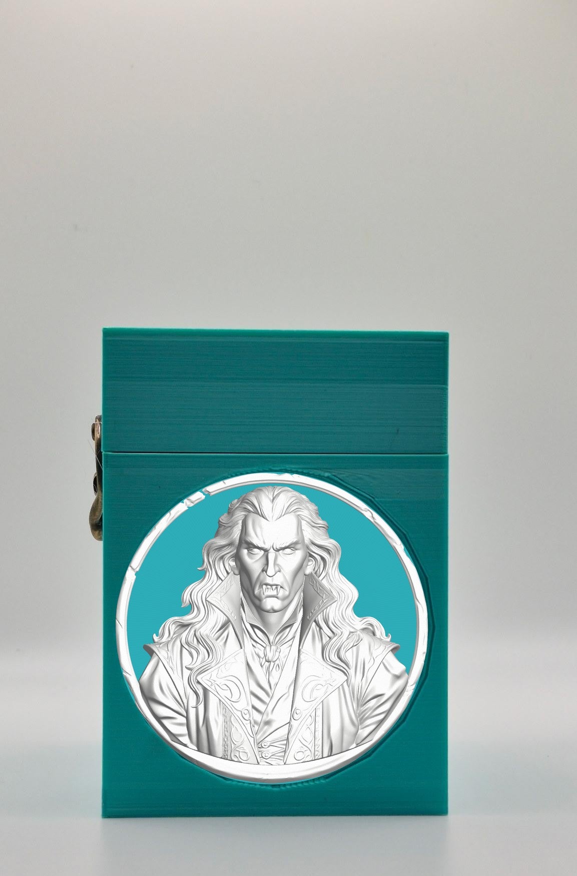 Gothic Vampire Card Box — Green