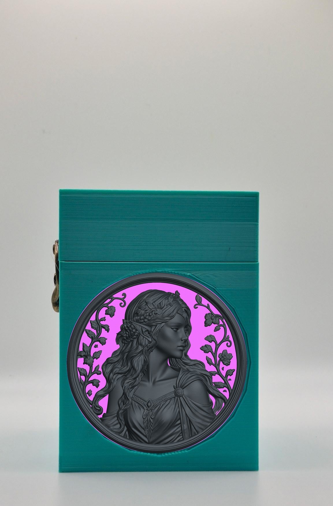 Elf Maiden Card Box — Green
