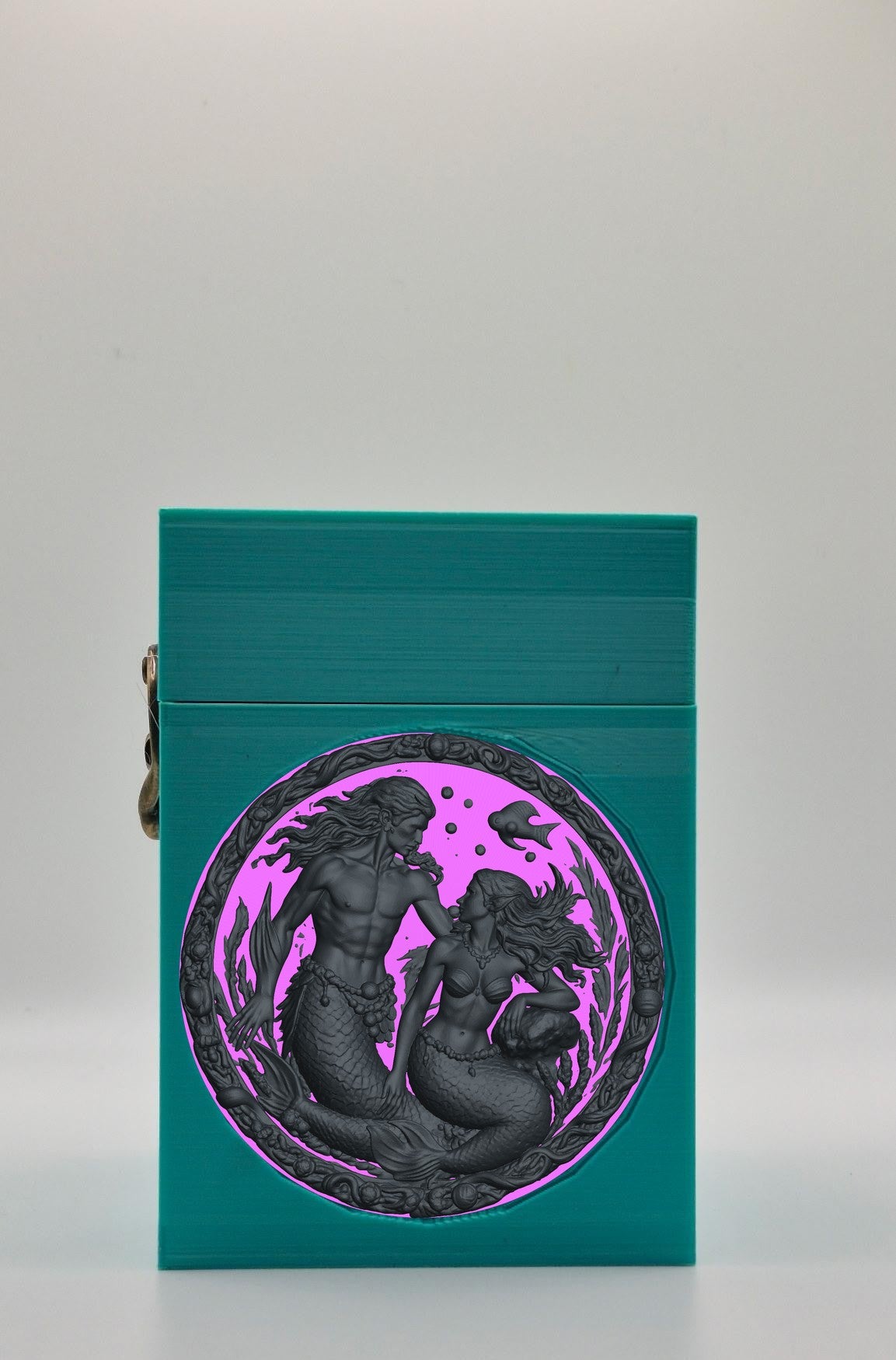 Merfolk Card Box — Green