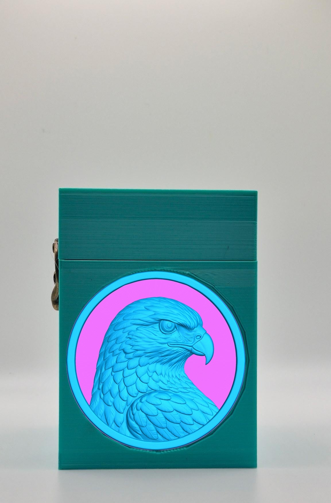 Eagle Card Box — Green