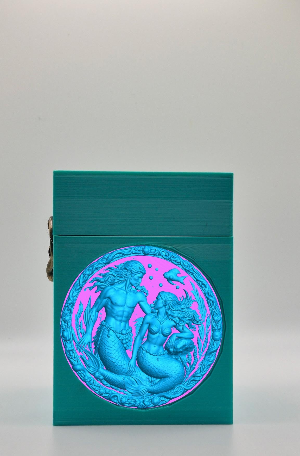 Merfolk Card Box — Green