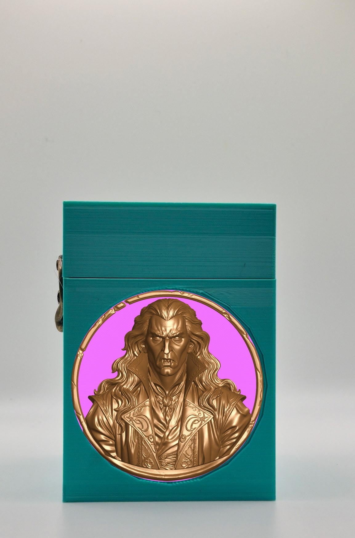 Gothic Vampire Card Box — Green
